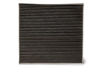 Dirty cabin air filter for car
