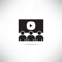 video conference icon