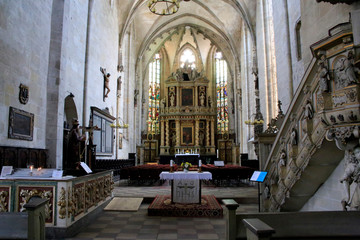 Fototapeta na wymiar St. Benedict church of Quedlinburg