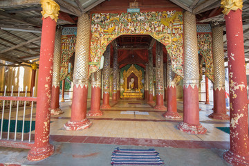 Naklejka premium Templo budista em Bagan, Myanmar