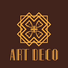 Modern Art Deco Logo