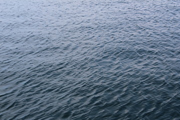 surface of blue water