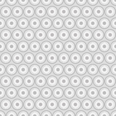 Seamless pattern with gray geometric shapes