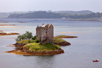 An ancient stronghold and castle in use