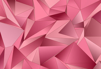 3d Triangles, abstract  background. Design wallpaper.