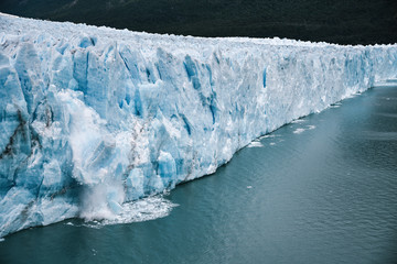 Lago Argentino and Perito Moreno Glacier in Patagonia Region of Southern Argentina
