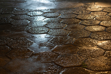 Concrete paving stones