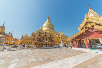 Templo budista em Bagan, Myanmar