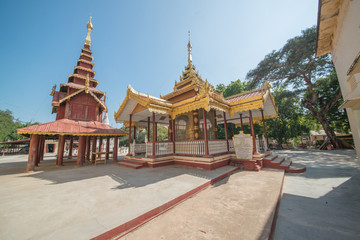 Templo budista em Bagan, Myanmar