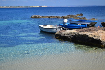 Boats on Sicily