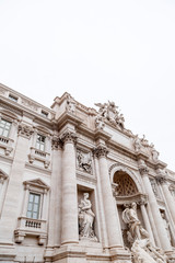 Trevi Fountain or Fontana di Trevi at Piazza Trevi, Rome