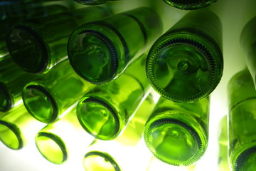 bouteilles en verre