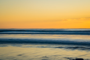 Beautiful long exposure seascape beach images of Cape Sable Island, Nova Scotia, Canada.