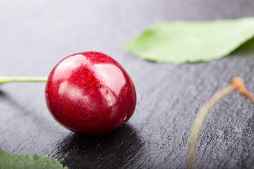 sweet cherry close up