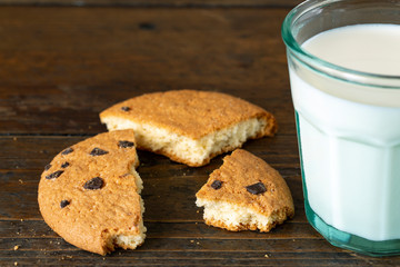 Cookies And A Glass Of Milk