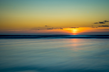 Beautiful long exposure seascape beach images of Cape Sable Island, Nova Scotia, Canada.