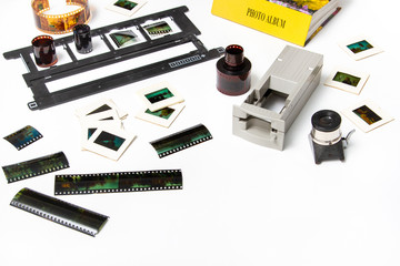 scan a negative film and slides
