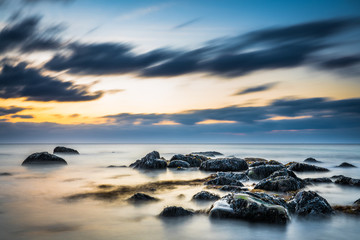 Obraz premium Seascapes of Cape Sable Island Nova Scotia Canada