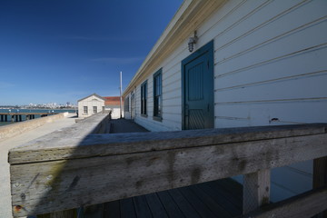 Impressions from surroundings of Golden Gate Bridge in San Francisco from May 2, 2017, California USA