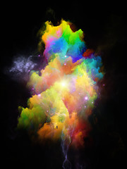Fototapeta na wymiar Visualization of Color Space