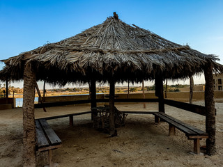 old cave in the desert 