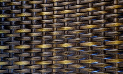 background with woven bamboo stalks