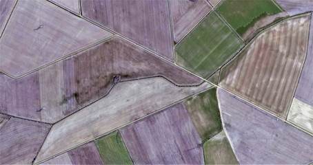 abstract photography of the Spain, aerial view, representation of human labor camps, abstract,...
