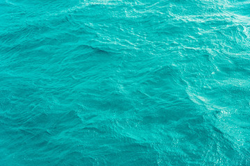 texture blue sea or ocean water full frame
