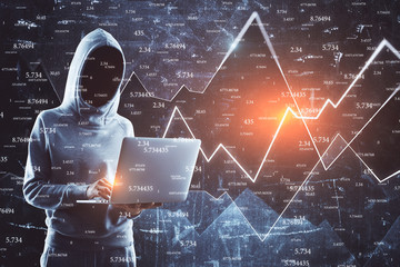 Phishing and trade concept