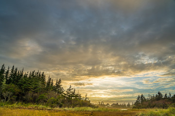 Landscape scenes from Nova Scotia, Canada.