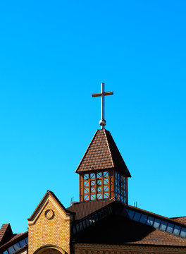 Catholic shurch in Moscow architecture background hd