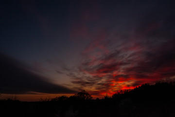 Zachodzące słońce © Mariusz Stoszewski