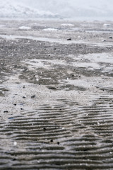 Coast of Lofoten Archipelago in the Arctic Circle in Norway