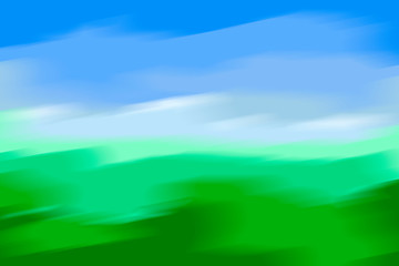 Obraz na płótnie Canvas sky and grass abstract background