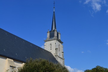 Fototapeta na wymiar église Moutiers en Retz