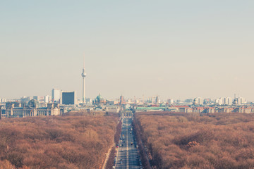 Berlin city skyline - Berlin city center aerial
