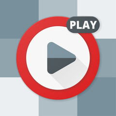 Play button illustration