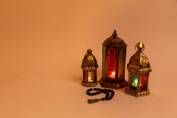 Fototapeta na wymiar Traditional Ramadan Lanterns