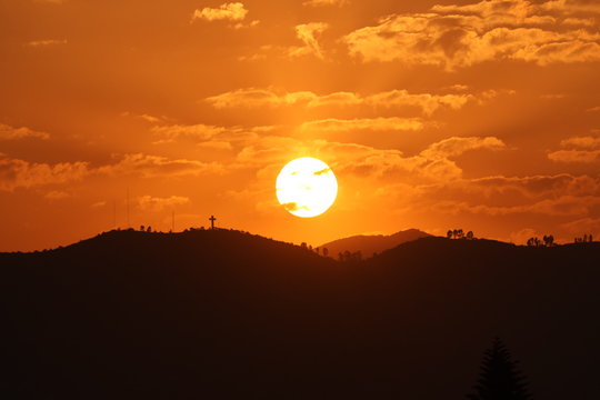 Amanecer  Cruz de la Purificaci&oacute;n  Texcoco 