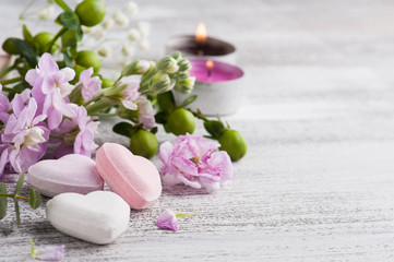 Spa products with bath bombs