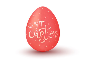 Vector lettering for Easter