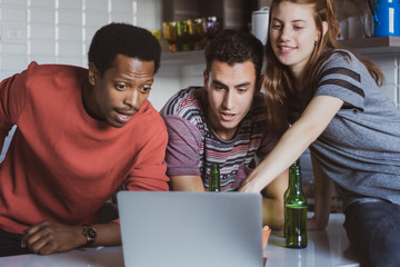 Group of friends enjoying time together