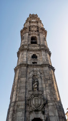 Fototapeta premium CLÉRIGOS CHURCH TOWER AT PORTO - PORTUGAL