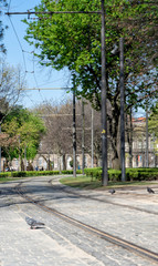 Porto tram rail - Portugal