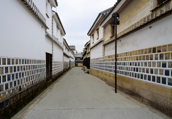 Obraz premium 倉敷美観地区の路地（岡山県倉敷市）