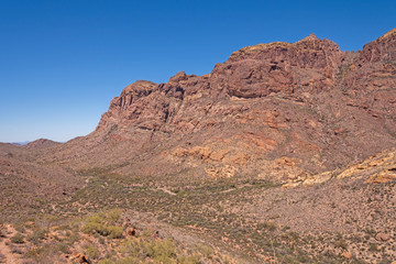Dramatic Mountains in the Desert
