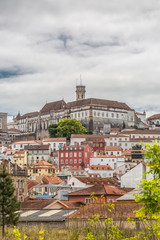 View of the famous Public University of Coimbra