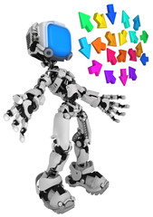 Live Screen Robot, Arrows Color