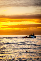 Seascapes from Atlantic Canada along the coastal shoreline.