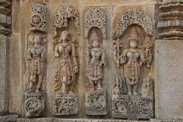 Fototapeta na wymiar Chennakesava Temple, Karnataka, India